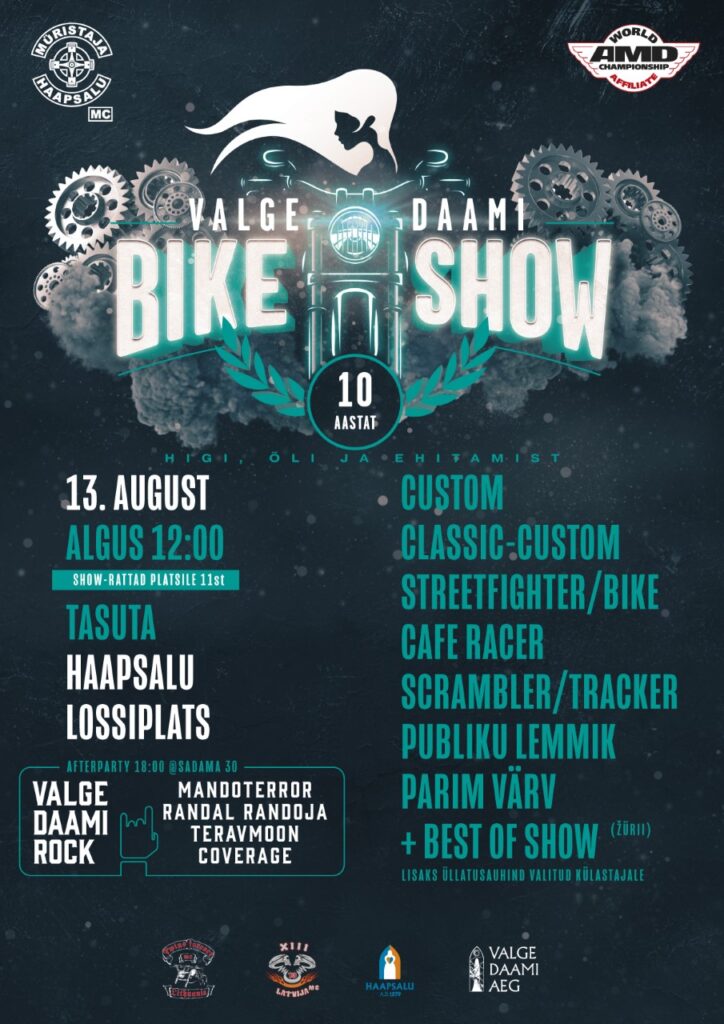 Valge Daami Bike Show